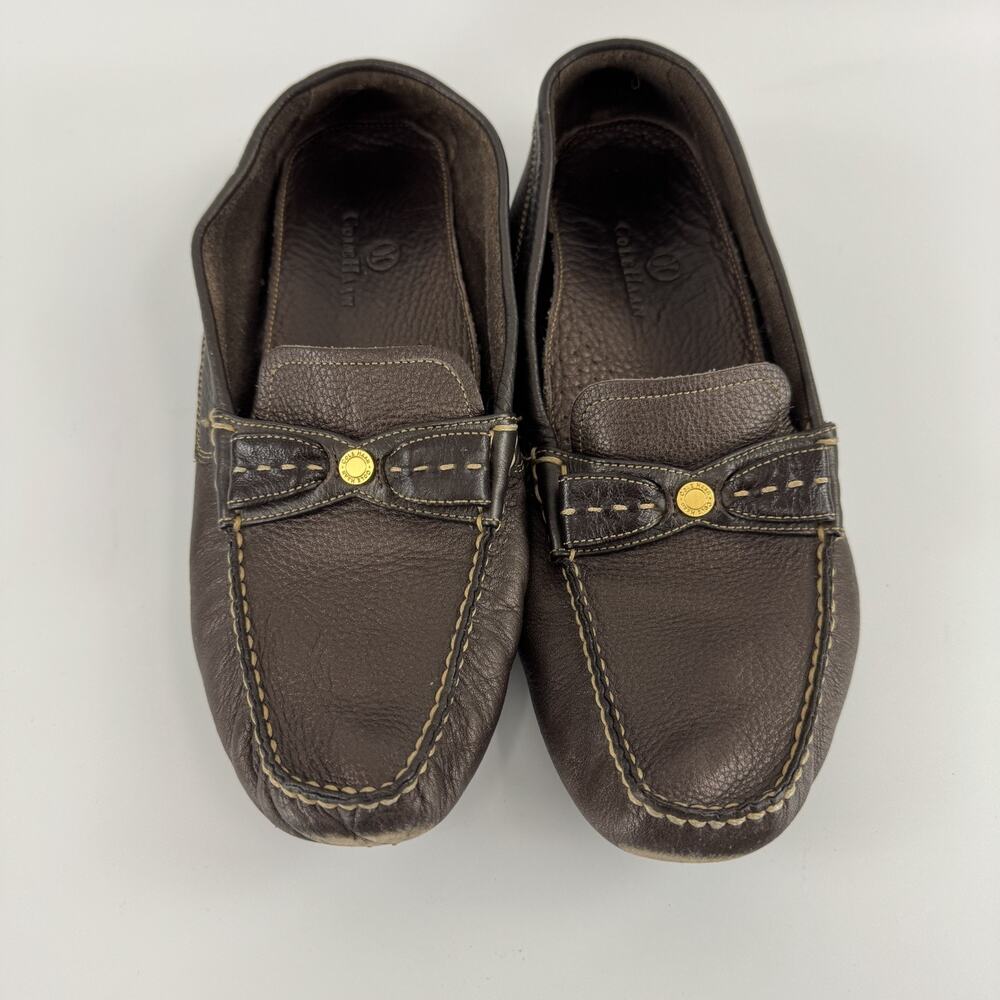 Cole Haan Leather Loafers Women's Size 9 Brown Bronze READ! - Picture 7 of 10